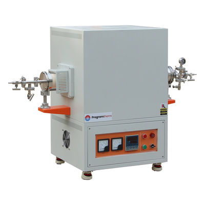 Laboratorium 1700C Hoogtemperatuurbuisoven met aluminiumbuis en afdichting flens