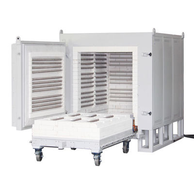 CE Bogie-type warmtebehandelingsoven met HRE-draadverwarming 1250C