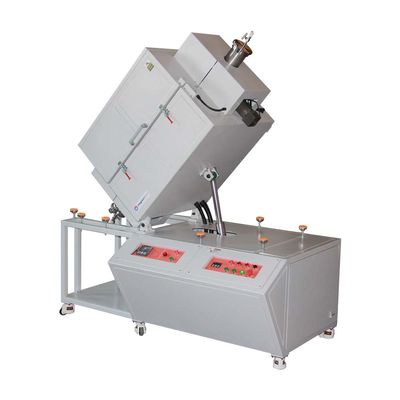 1200C Grote verticale roterende enkelzonenbuizenoven met OD300mm metalenbuis