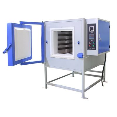 Algemene doeleinden Cubical Chamber Laboratory Muffle Furnace 1200C