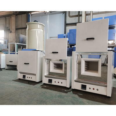 Benchtop Hoogtemperatuur Muffle Furnace 1200 graden Met Verticale Lifting Door