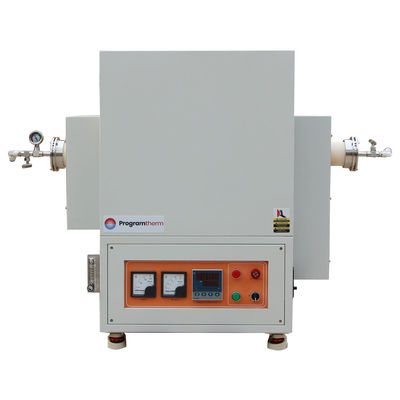1700°C Hoogtemperatuurbuisoven met aluminiumbuis en vacuümflens OD80mm