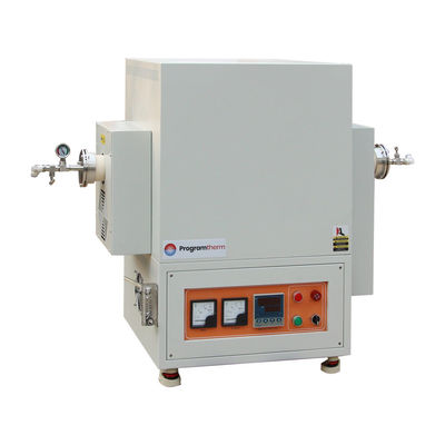 1700°C Hoogtemperatuurbuisoven met aluminiumbuis en vacuümflens OD80mm