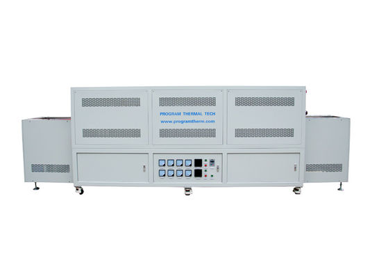 500C 120L Mesh Belt Drying Furnace met High Aluminium 1500 Ceramic Fiber Board Chamber