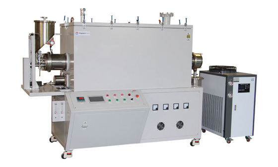 1600°C Chloorgas roterende buizenoven met OD170mm Gekristalliseerde SiC-buis